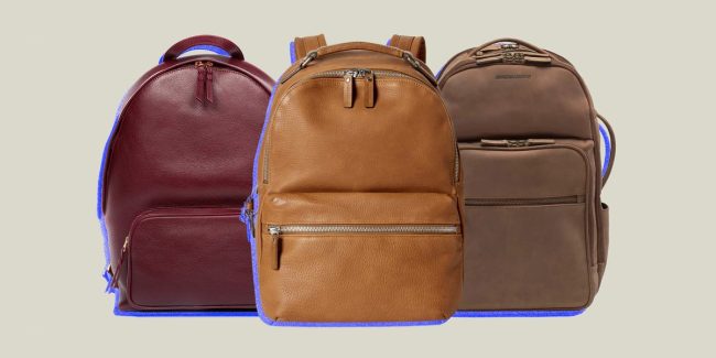 Leather Backpacks For Men